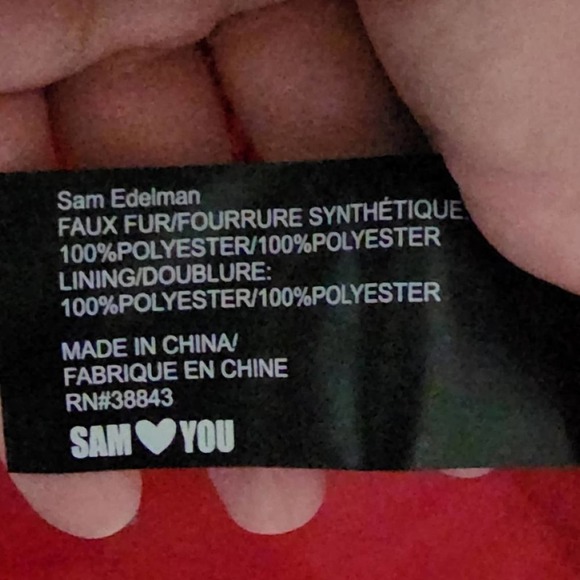 Sam Edelman pink faux fur fuzzy fleece‎ pink teddy jacket Size large new!!! - Picture 11 of 16